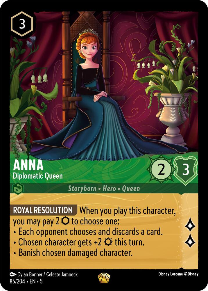 Anna Diplomatic Queen